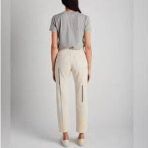 Still Here Cloud Rainbow Tate Crop Jeans Bone Sz 27